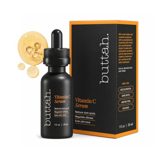 Buttah Skin 15% Vitamin C Serum 1 FL oz 30mL - For Uneven Skin - Product Imagery