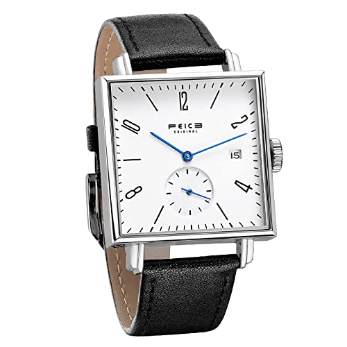 FEICE Sapphire Crystal Square Automatic Watch Classic Bauhaus - Product Imagery