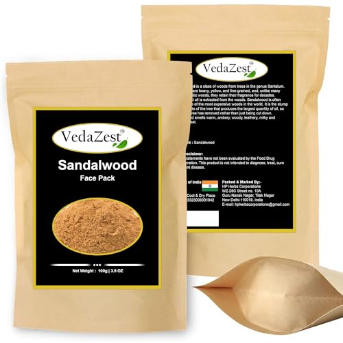 Sandalwood Face Pack for Men & Women - 100% Natural Pure - Product Imagery