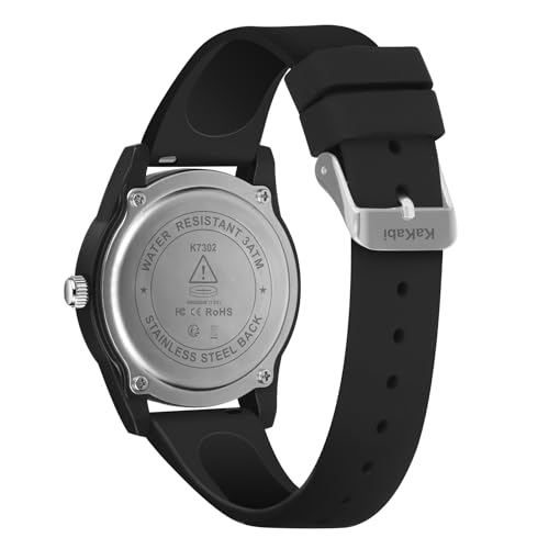 Watches Mens Womens Unisex Quartz Wristwatch Silicone Strap - Product Imagery