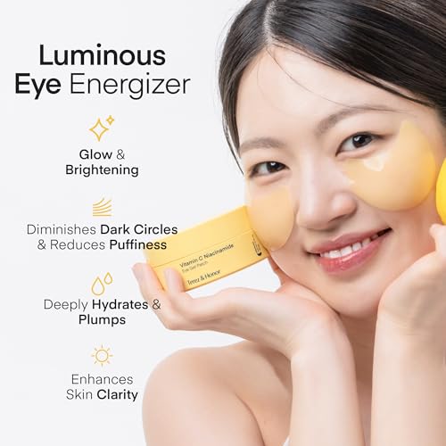 Terez & Honor Vitamin C Eye Patches - 60 Pcs Korean Brightening - Product Imagery