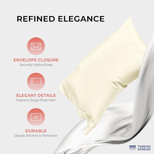THREAD SPREAD 100% Egyptian Cotton Queen Sheets Set - 1200 - Product Imagery