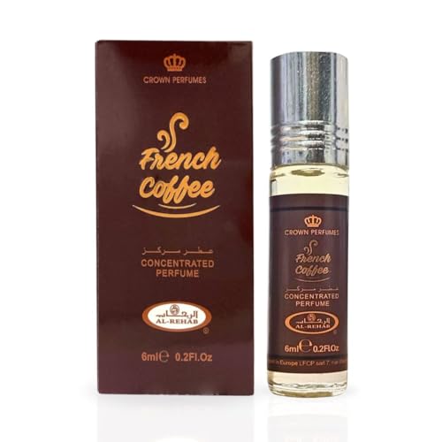Al-Rehab French Coffee Premium Arabian Perfume Oils for Women - Product Imagery