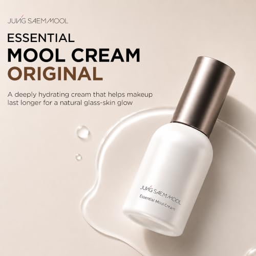 Mool Cream | Hydrating Primer for Glass Skin (Original, 1.01 Fl - Product Imagery