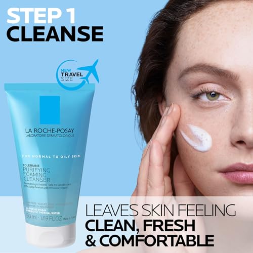 La Roche-Posay Toleriane Skin Care Set, Face Moisturizer & Fac... - Product Imagery