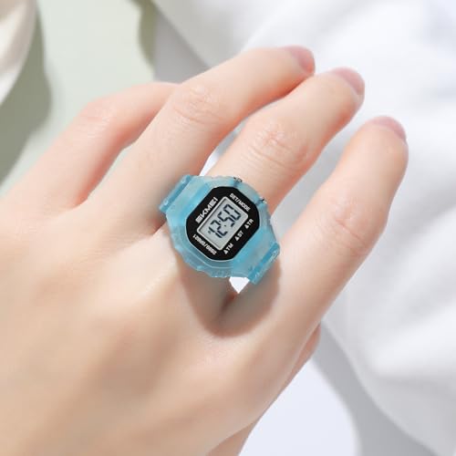 SKMEI Watches for Men,Fashion Digital Finger Ring Watches for - Product Imagery