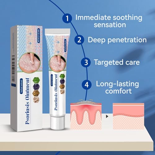 2PCS-Herbal Calming Balm for Dry Skin, Intensive Moisturizing - Product Imagery