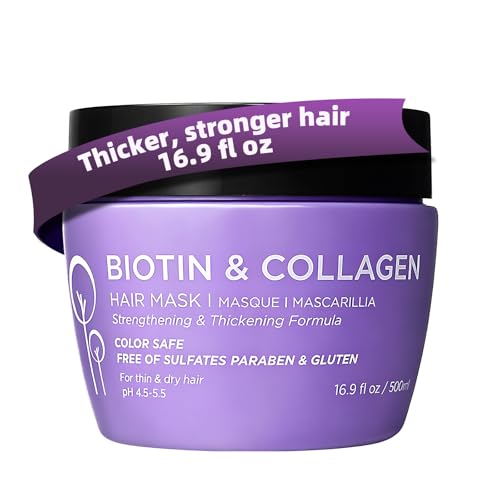 Luseta Biotin Collagen Hair Mask for Thin Damaged Hair - L LUSETA Official Imagery - 1