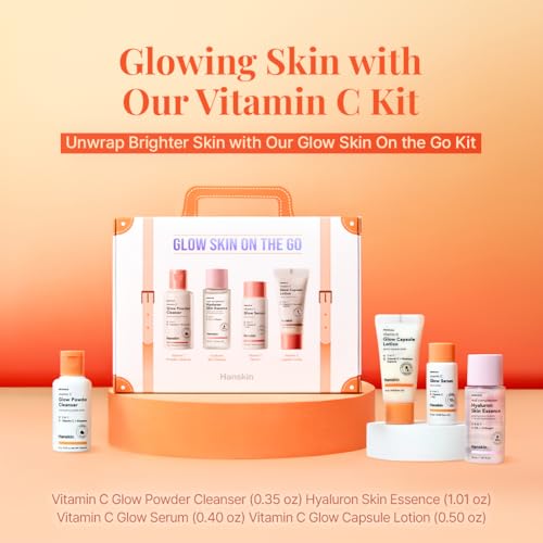 Hanskin Glow Skin On the Go Kit–Brightening & Hydrating Mini - Product Imagery
