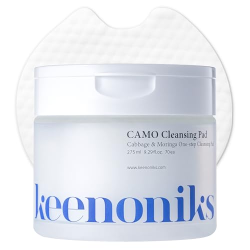 keenoniks One-step Korean Cleansing Pad- Deep Cleans, Smooths & - Product Imagery