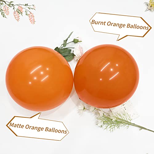 Burnt Orange Balloons Garland Arch Kit Dark Orange Balloon - Product Imagery