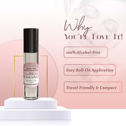 MOBETTER FRAGRANCE OILS Real Live Romance Fragrance Body Oil for - Product Imagery