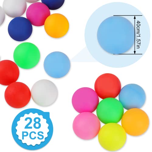 Guirnd 28 Pcs 40mm Ping Pong Balls for Table Tennis, Games, - Product Imagery