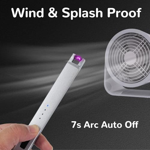 3 Pack Electric Candle Lighter USB Rechargeable Lighters - Product Imagery
