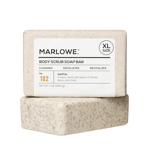 MARLOWE. Body Scrub Soap, Exfoliating Soap Bar, Santal - MARLOWE. Official Product View 1