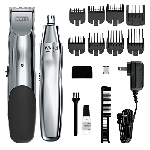Wahl Groomsman Rechargeable Beard Trimmer Kit Bonus Battery - Wahl Official Imagery - 1