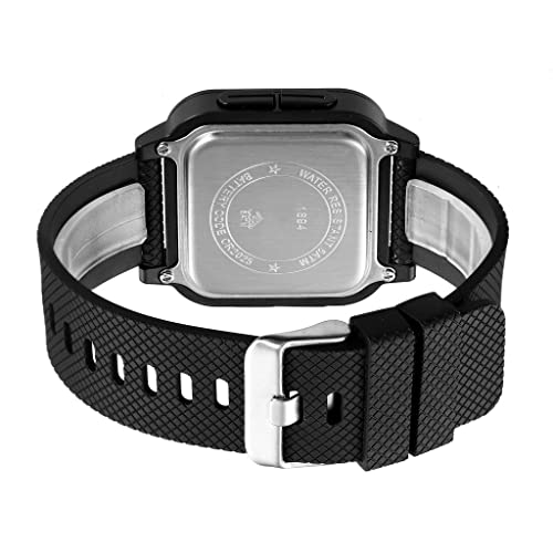 Mens Digital Watches for Men Waterproof Large Square Wrist Watch - Product Imagery