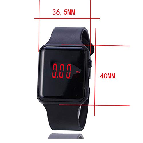 10 Pack Unisex Men Women LED Wrist Watch Silicone Electronic - Product Imagery