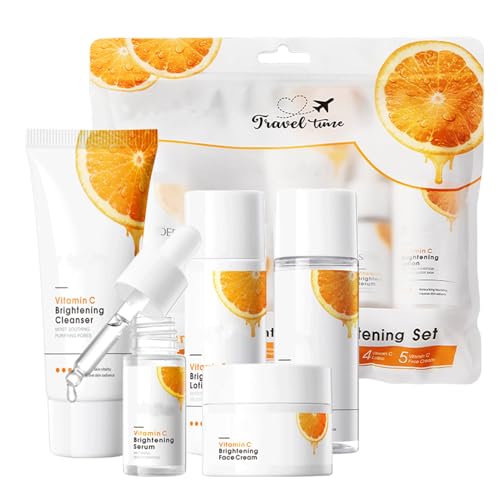 Skin Care Set Travel Kit for Women and Teenage Girls, 5 Piece - Product Imagery