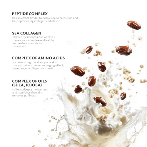 Korean Collagen Face Mask Set - 30-Pack Premium Sheet Masks with - Product Imagery