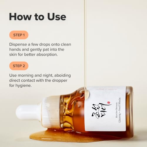 Beauty of Joseon Revive Snail Mucin Ginseng Serum Hydrating Pe... - Product Imagery