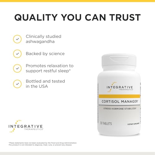 Integrative Therapeutics Cortisol Manager - Balance Cortisol & - Product Imagery