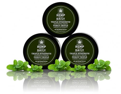 Premium Hemp Extract Daily Triple Moisturizing Cream Classic - Premium Hemp Extract Daily Official Imagery - 1