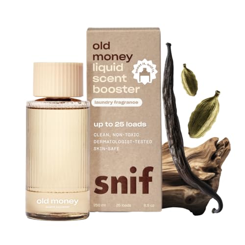 Snif Old Money Non-Toxic Liquid Laundry Scent Booster, 25 Loads, - Product Imagery