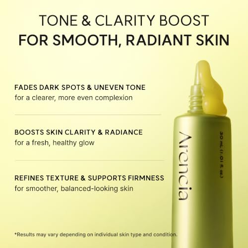 Arencia Vitamin C Booster Shot Serum with Glutathione, - Product Imagery