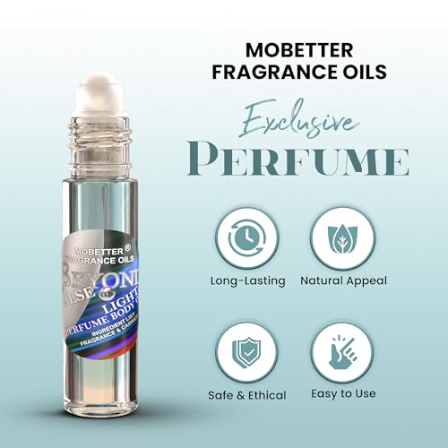 MOBETTER FRAGRANCE OILS Beyond a Pulse of Light Perfume Body Oil - Product Imagery