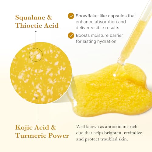 medicube Kojic Acid Turmeric Clarifying Capsule Serum for - Product Imagery