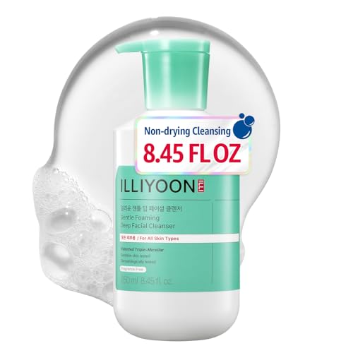 Illiyoon Gentle Deep Facial Cleanser - Low pH Gel Foam Face Wash for Sensitiv - Illiyoon Official Product View 1