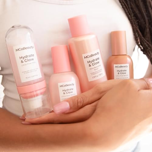 MCoBeauty Hydrate & Glow-On-The-Go Mini Gift Set - Pore Reducing - Product Imagery