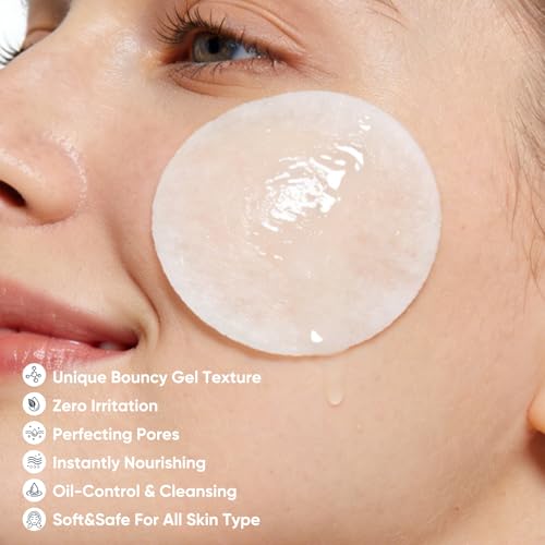 Toner Pads Zero Pore Pad Skincare, Dual-Textured Facial Pad for - Product Imagery