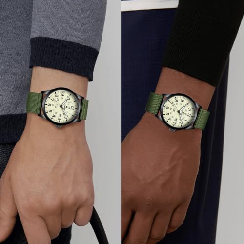 LN LENQIN Mens Watches Military Sport Analog Quartz Watch for Men - Product Imagery