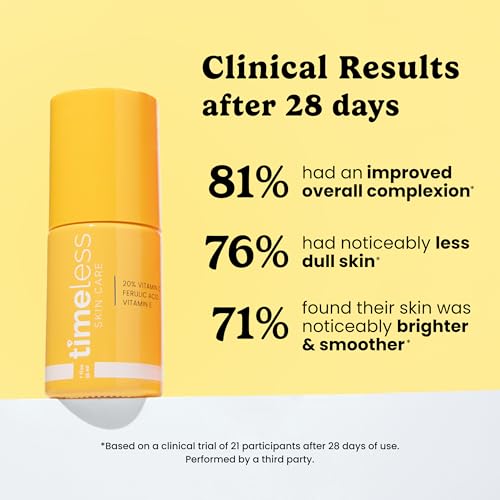 Timeless Skin Care Vitamin C Serum with Vitamin E & Ferulic Acid  - Timeless Skin Care