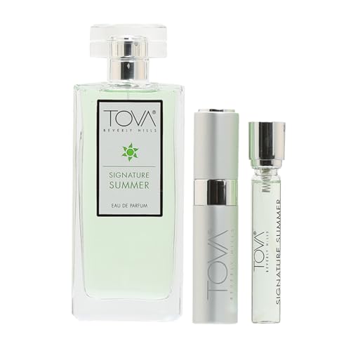 Tova Signature Summer 3.4 Sp/Atomizer .33 Oz/.33 Oz Refill Set - Product Imagery