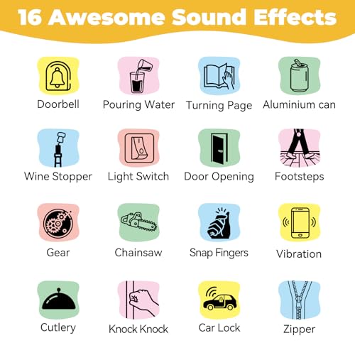 Sound Effects Machine - Adjustable Volume Classic Noise Maker - Product Imagery