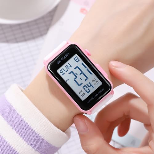 Gosasa Fashion Women’s Men's Digital Big Numbers LED Watches - Product Imagery