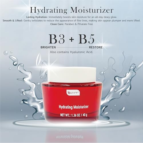 Revitalizing Hydrating Daytime Face Moisturizer | Niacinamide, - Product Imagery