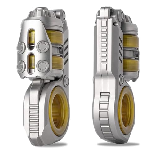 SiniaN Fidget Toys Adults, Stainless Steel SiniaN Fidget Slider - Product Imagery
