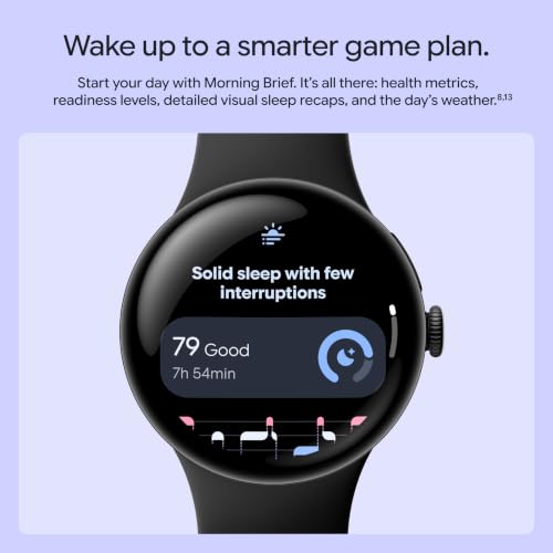 Google Pixel Watch 5 (45mm) - Android Smartwatch - Obsidian - LTE - Product Imagery