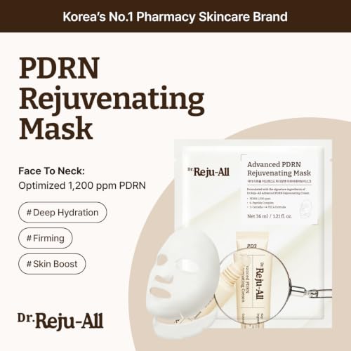 All Advanced PDRN Rejuvenating Mask (1.2 Fl Oz x 4EA) - Product Imagery