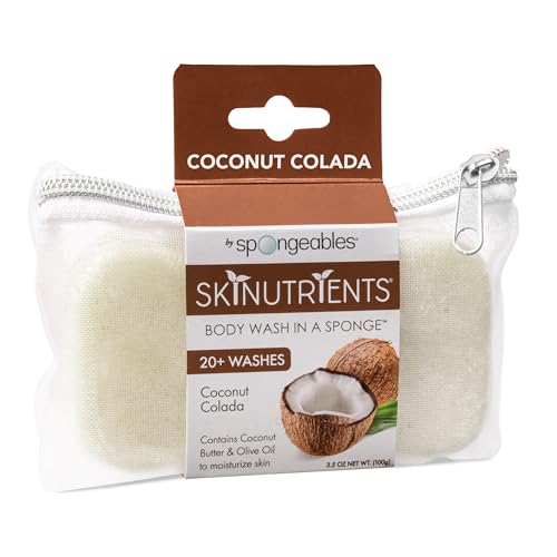 Spongeables Skinutrients Anti - Cellulite Body Wash in a Sponge & Spa - Spongeables Official Product View 1