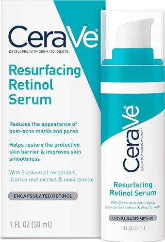 CeraVe Resurfacing Retinol Face Serum with Niacinamide, Pore M... - CeraVe Official Product View 1