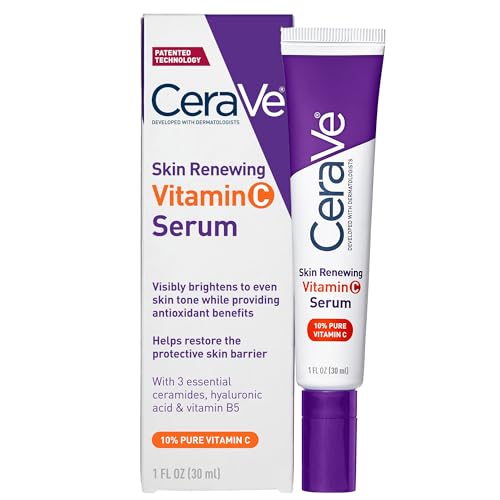 CeraVe Skin Brightening Vitamin C Serum for Face with Hyaluronic Acid - CeraVe Official Product View 1