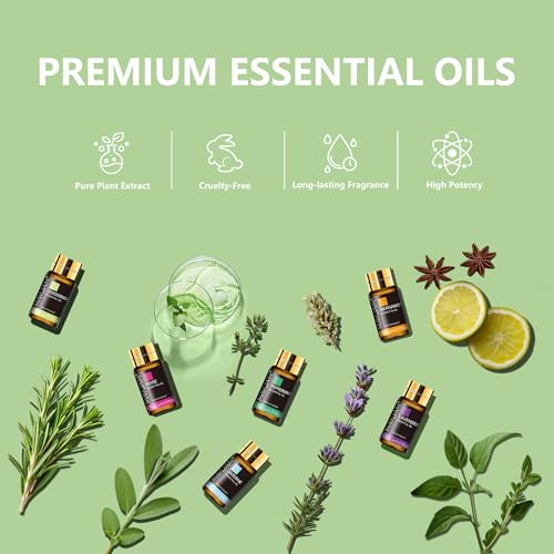 MAYJAM Tea Tree 20 Pcs Pure Essential Oil Gift Set, for - Product Imagery