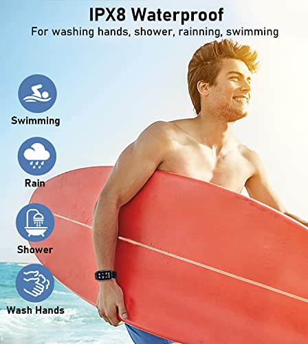 Smart Watch Health Fitness Tracker with 24/7 Heart Rate, Blood - Product Imagery