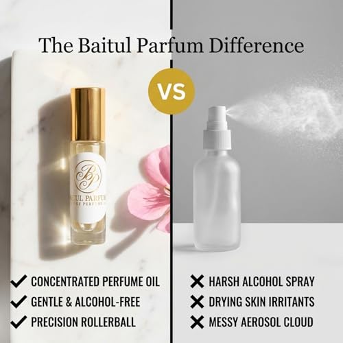 B Rouge 540 Fragrance Perfume Oil Roll On 8ml, Alcohol-Free - Product Imagery