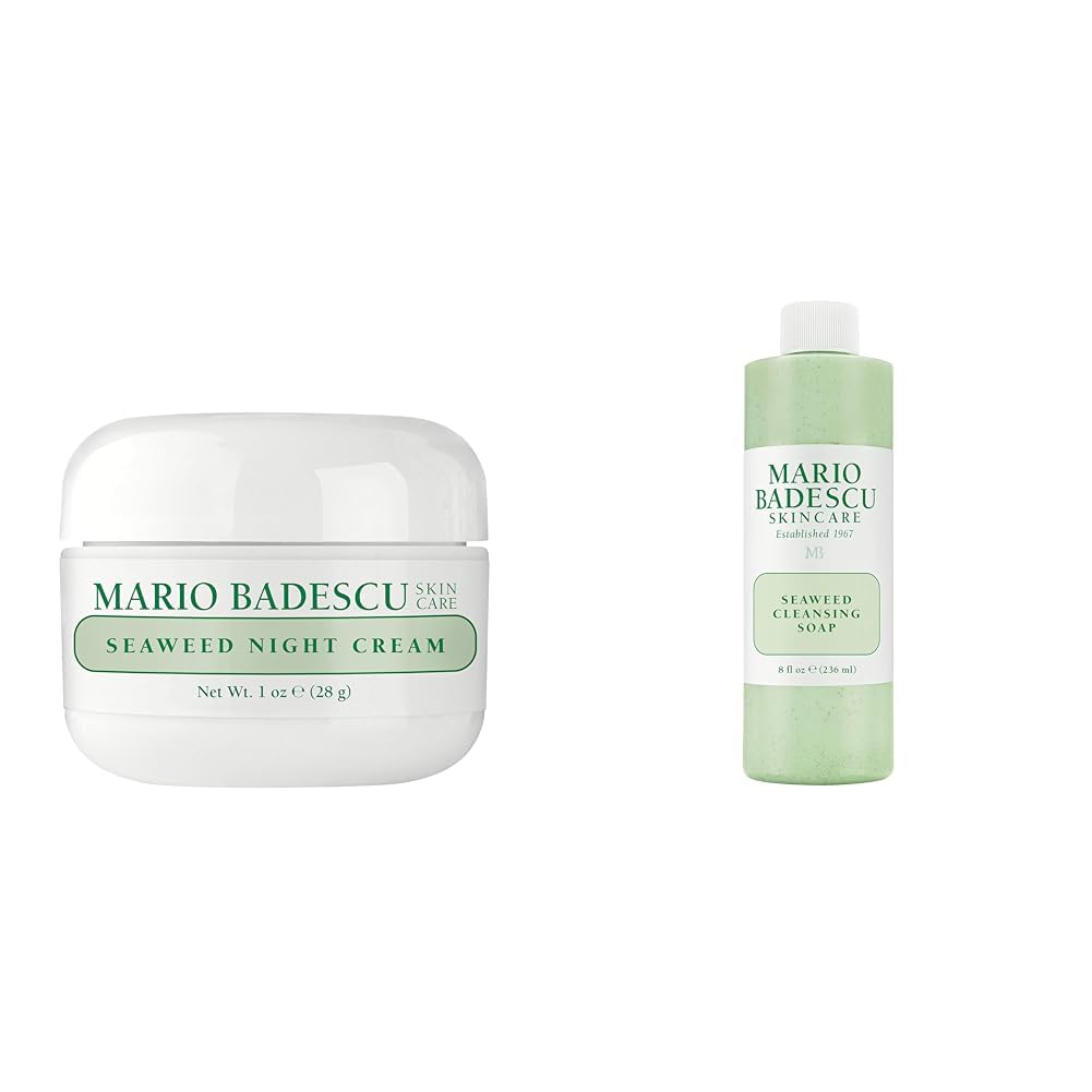 Mario Badescu Seaweed Night Cream for Women Anti Aging Oil - Premium Selection Official Imagery - 2